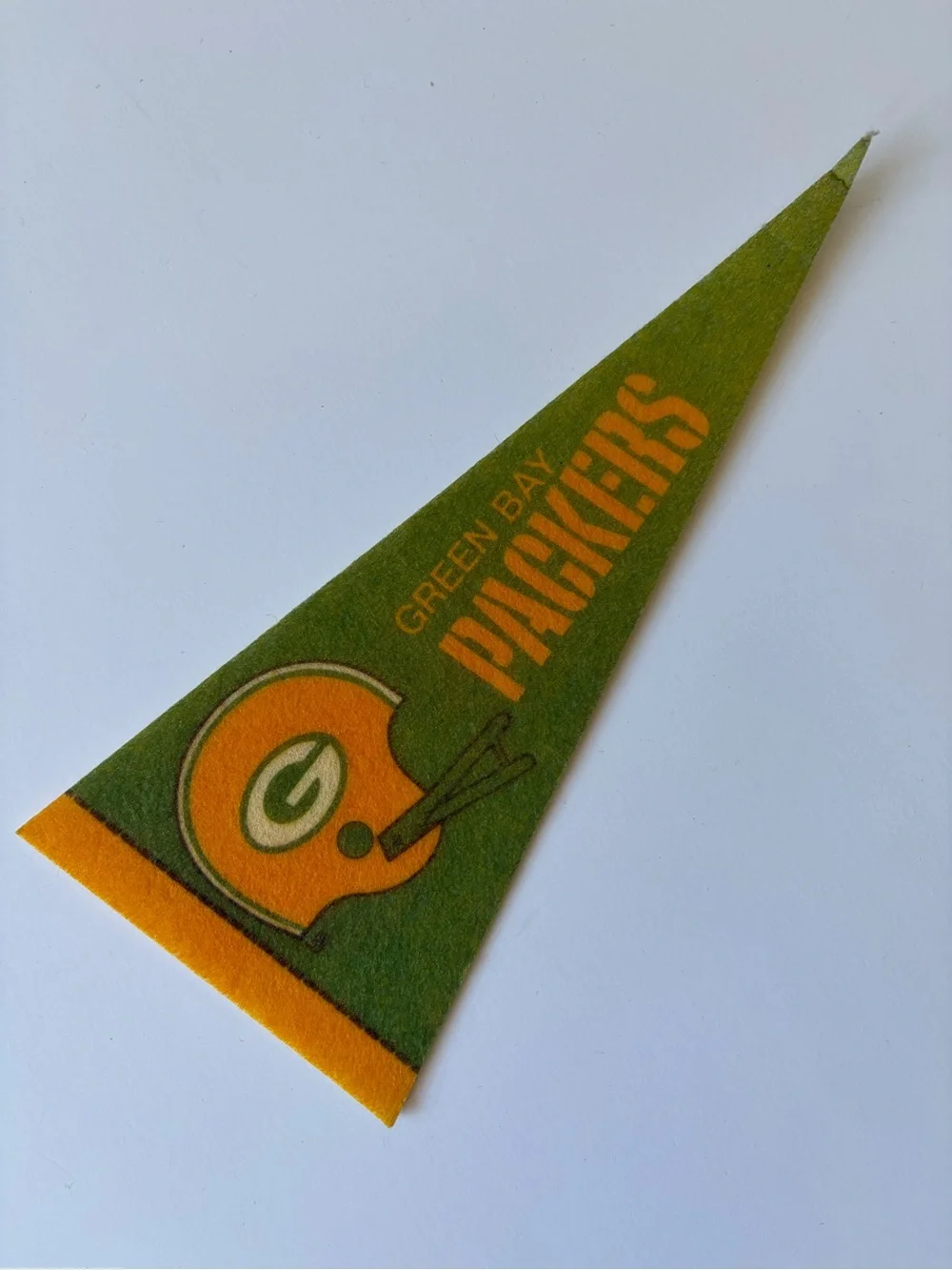 Vintage 70s 80s NFL Collectors Mini Felt Pennant Lot of 14 Small Wall Flags 9x4